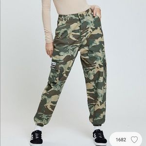 adidas camouflage track pants